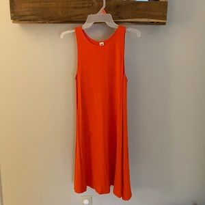 Old navy red sleeveless dress